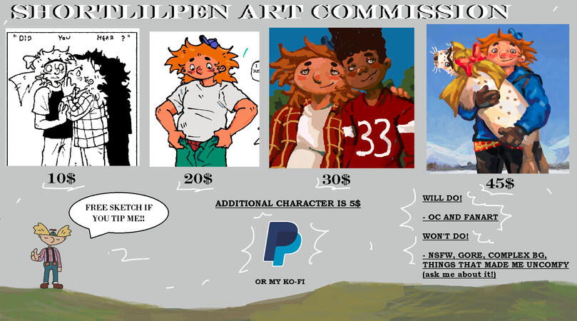 Commission info